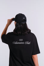 Load image into Gallery viewer, 555 Billionaires Club T-shirt Black
